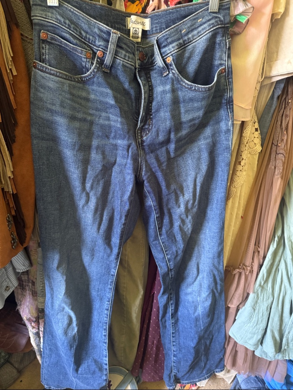 Madewell women’s  Dark Blue Relaxed Jeans